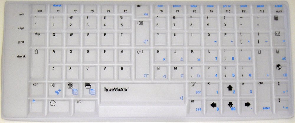 English Qwerty Translucent