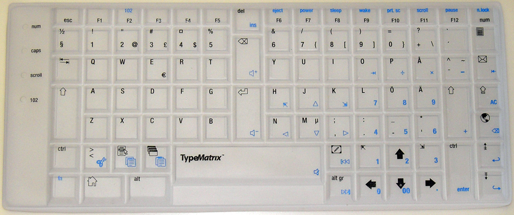 Swedish Qwerty Translucent