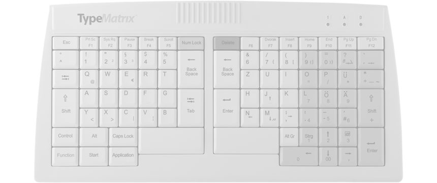 TypeMatrix 2020 PS/2 Keyboard