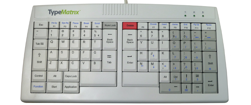 Typematrix 2030, le clavier ergonomique rationnel